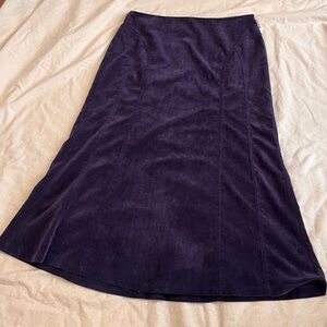 Dreasbarn corduroy midi skirt